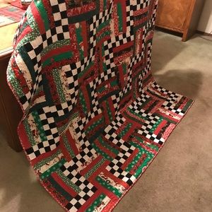 Scrap quilt made by me